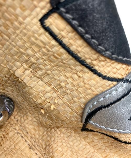 COACH（コーチ）COACH (コーチ) ストローバッグ ベージュの古着・服飾アイテム