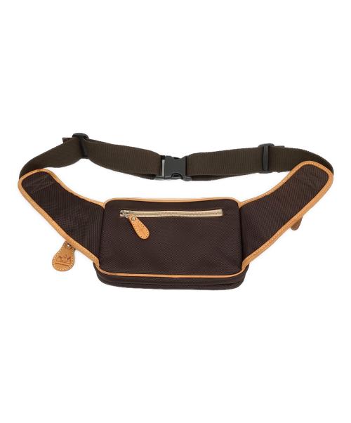 saad（サード）SAAD (サード) ウエストバッグ ブラウンの古着・服飾アイテム