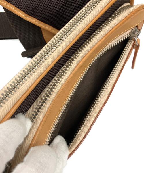 saad（サード）SAAD (サード) ウエストバッグ ブラウンの古着・服飾アイテム