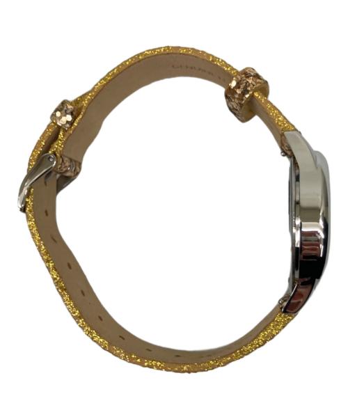 COACH（コーチ）COACH (コーチ) リストウォッチ クォーツ ラメゴールドの古着・服飾アイテム