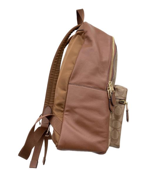 COACH（コーチ）COACH (コーチ) リュック シグネチャー ブラウンの古着・服飾アイテム