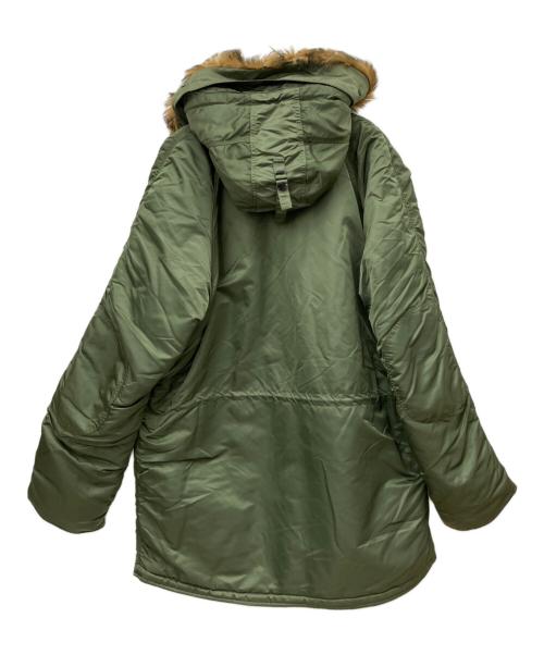 ALPHA（アルファ）ALPHA (アルファ) N-3Bタイプコート SPEC:Mil-J-6279モデル グリーン サイズ:5XLの古着・服飾アイテム