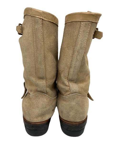 CHIPPEWA（チペワ）CHIPPEWA (チペワ) エンジニアブーツ ベージュ サイズ:8Eの古着・服飾アイテム