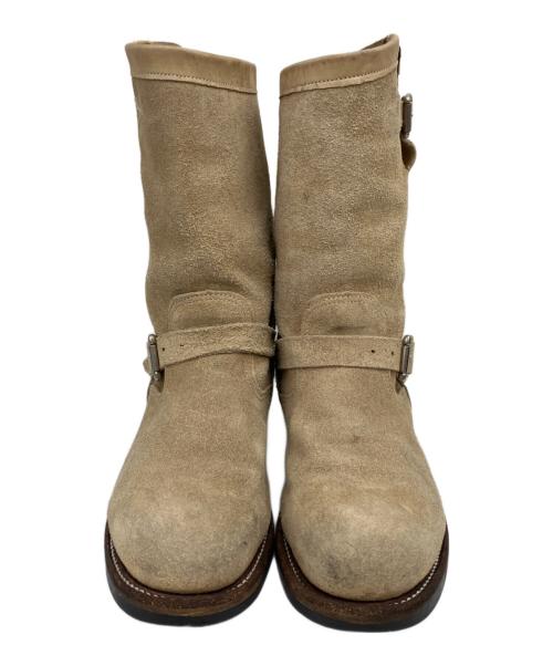 CHIPPEWA（チペワ）CHIPPEWA (チペワ) エンジニアブーツ ベージュ サイズ:8Eの古着・服飾アイテム
