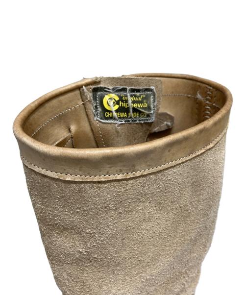CHIPPEWA（チペワ）CHIPPEWA (チペワ) エンジニアブーツ ベージュ サイズ:8Eの古着・服飾アイテム