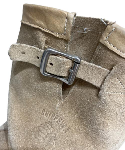 CHIPPEWA（チペワ）CHIPPEWA (チペワ) エンジニアブーツ ベージュ サイズ:8Eの古着・服飾アイテム