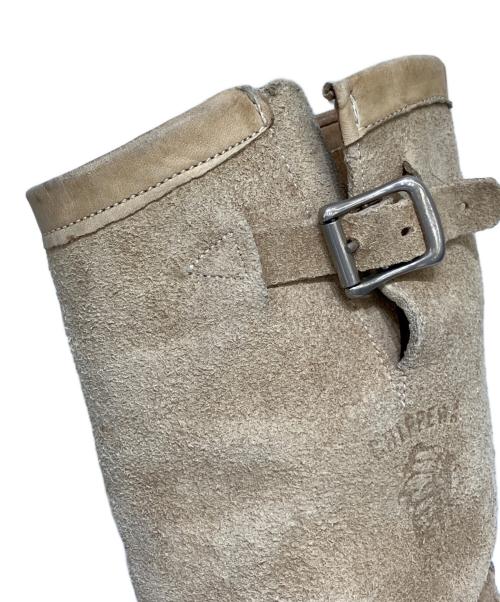 CHIPPEWA（チペワ）CHIPPEWA (チペワ) エンジニアブーツ ベージュ サイズ:8Eの古着・服飾アイテム