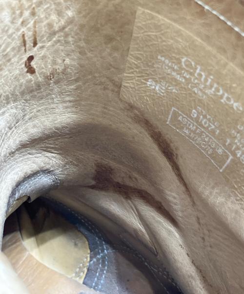 CHIPPEWA（チペワ）CHIPPEWA (チペワ) エンジニアブーツ ベージュ サイズ:8Eの古着・服飾アイテム