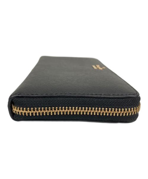 Kate Spade（ケイトスペード）Kate Spade (ケイトスペード) 長財布 サフィアーノ ブラックの古着・服飾アイテム