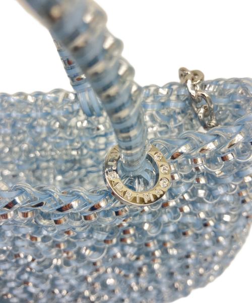 ANTEPRIMA（アンテプリマ）ANTEPRIMA (アンテプリマ) ワイヤーバッグ ブルーの古着・服飾アイテム