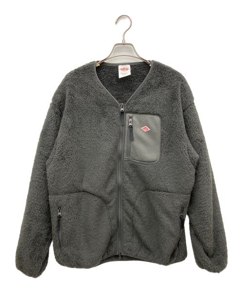 DANTON（ダントン）DANTON (ダントン) ハイパイルフリース Vネックジップジャケット グレー サイズ:SIZE42の古着・服飾アイテム