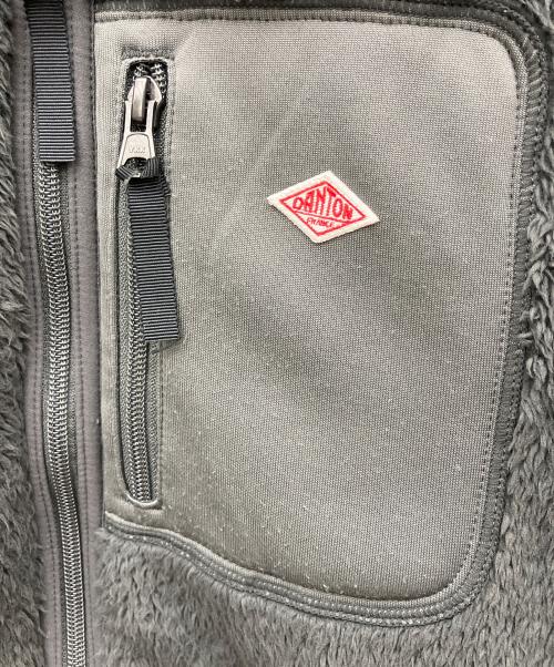 DANTON（ダントン）DANTON (ダントン) ハイパイルフリース Vネックジップジャケット グレー サイズ:SIZE42の古着・服飾アイテム