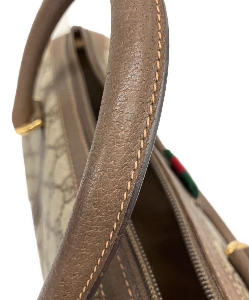 GUCCI（グッチ）GUCCI (グッチ) ボストンバッグ OLD GUCCI ベージュの古着・服飾アイテム