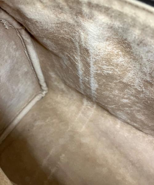 GUCCI（グッチ）GUCCI (グッチ) ボストンバッグ OLD GUCCI ベージュの古着・服飾アイテム