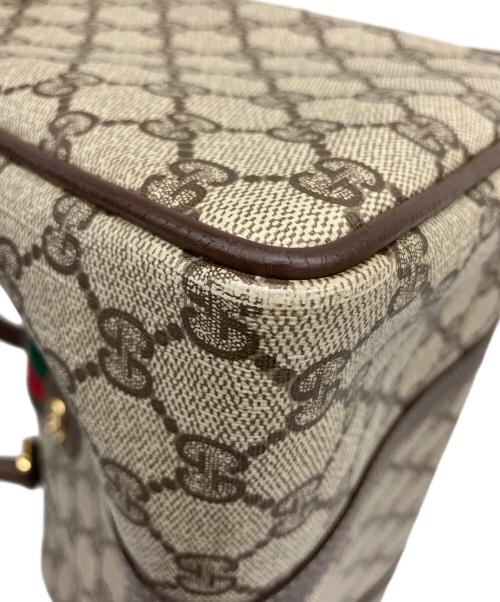 GUCCI（グッチ）GUCCI (グッチ) ボストンバッグ OLD GUCCI ベージュの古着・服飾アイテム