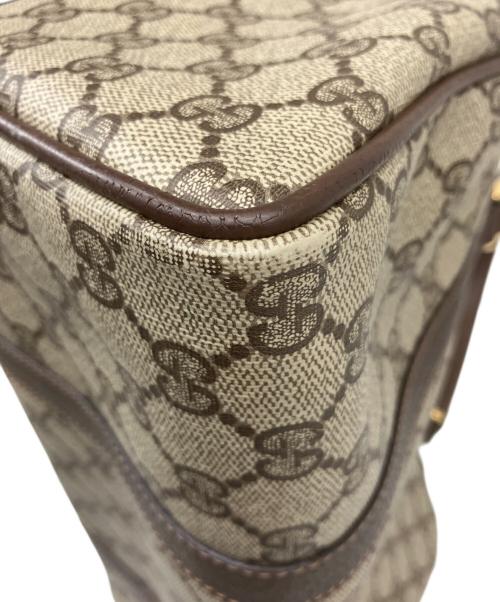 GUCCI（グッチ）GUCCI (グッチ) ボストンバッグ OLD GUCCI ベージュの古着・服飾アイテム