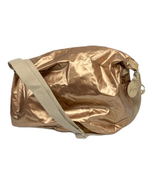 jack gomme（ジャックゴム）jack gomme (ジャックゴム) ポーチ付きショルダーバッグ ゴールド色の古着・服飾アイテム