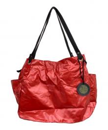 jack gomme（ジャックゴム）の古着「ポーチ付きハンドバッグ」｜レッド