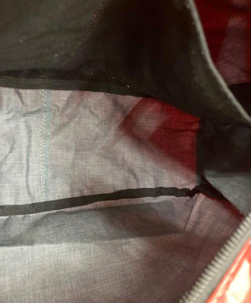 jack gomme（ジャックゴム）jack gomme (ジャックゴム) ポーチ付きハンドバッグ レッドの古着・服飾アイテム