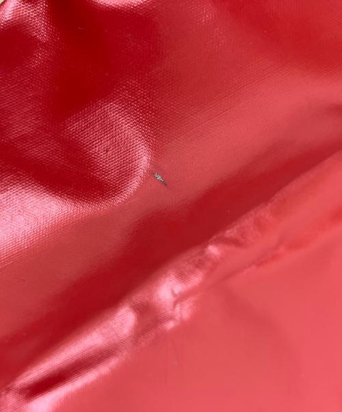 jack gomme（ジャックゴム）jack gomme (ジャックゴム) ポーチ付きハンドバッグ レッドの古着・服飾アイテム