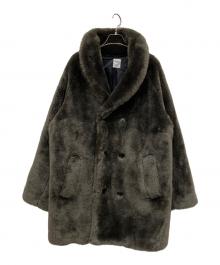 BEDWIN &THE HEARTBREAKERS（ベドウィンアンドザ ハートブレイカーズ）の古着「ファーコート」｜カーキ