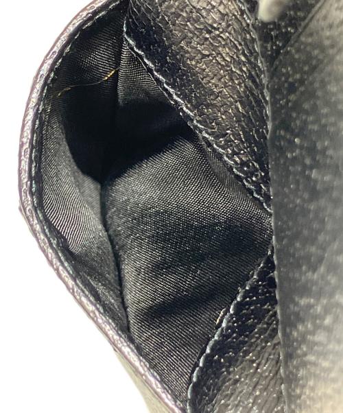 GUCCI（グッチ）GUCCI (グッチ) 2つ折り財布 ブラックの古着・服飾アイテム