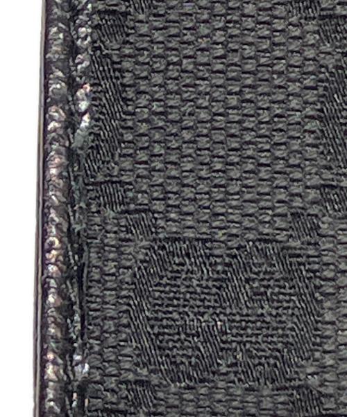 GUCCI（グッチ）GUCCI (グッチ) 2つ折り財布 ブラックの古着・服飾アイテム