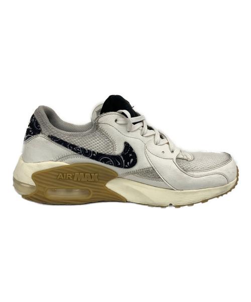 NIKE（ナイキ）NIKE (ナイキ) スニーカー Air Max Excee（エアマックス エクシー） ホワイト×ベージュ サイズ:27の古着・服飾アイテム