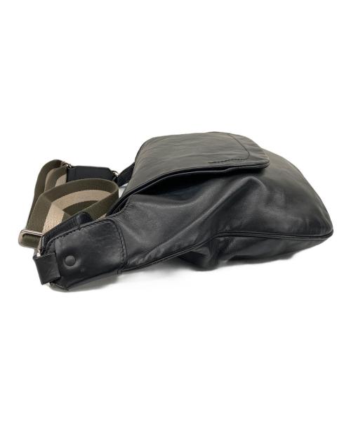 BALLY（バリー）BALLY (バリー) フラップショルダーバッグ ブラックの古着・服飾アイテム