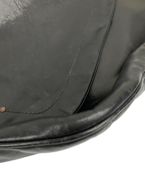 BALLY（バリー）BALLY (バリー) フラップショルダーバッグ ブラックの古着・服飾アイテム