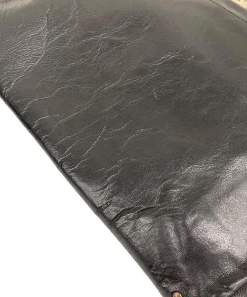 BALLY（バリー）BALLY (バリー) フラップショルダーバッグ ブラックの古着・服飾アイテム