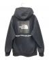 THE NORTH FACE (ザ ノース フェイス) パーカー　BACK SPUARE LOGO HOODIE ブラック サイズ:Ｍ：8000円