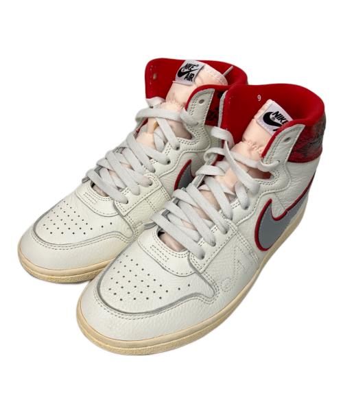 NIKE（ナイキ）NIKE (ナイキ) ハイカットスニーカー ホワイト×レッド サイズ:9の古着・服飾アイテム