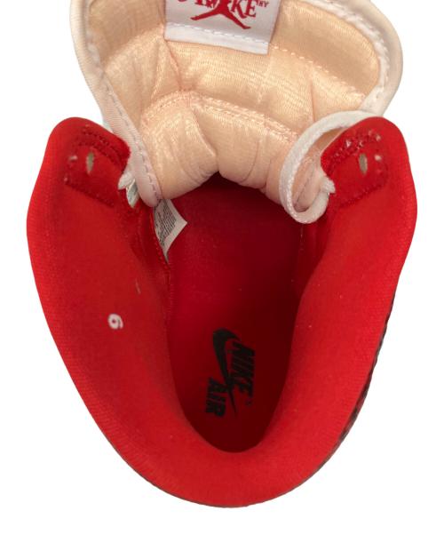 NIKE（ナイキ）NIKE (ナイキ) ハイカットスニーカー ホワイト×レッド サイズ:9の古着・服飾アイテム