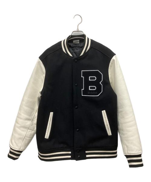 F.C.R.B.（エフシーレアルブリストル）F.C.R.B. (エフシーレアルブリストル) WOOL MELTON STADIUM JACKET ブラック サイズ:XLの古着・服飾アイテム