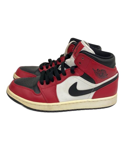 NIKE（ナイキ）NIKE (ナイキ) Air Jordan 1 Mid（エアジョーダン1） レッド サイズ:25.5の古着・服飾アイテム