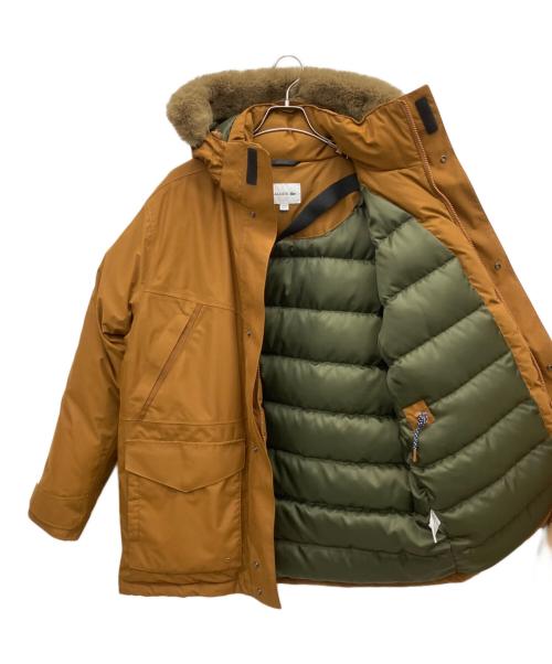 LACOSTE（ラコステ）LACOSTE (ラコステ) 撥水フィールドダウンジャケット ブラウン サイズ:US M/Lの古着・服飾アイテム