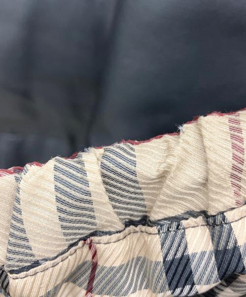 BURBERRY LONDON（バーバリーロンドン）BURBERRY LONDON (バーバリーロンドン) フェイクレザーダウンジャケット ブラック サイズ:Lの古着・服飾アイテム