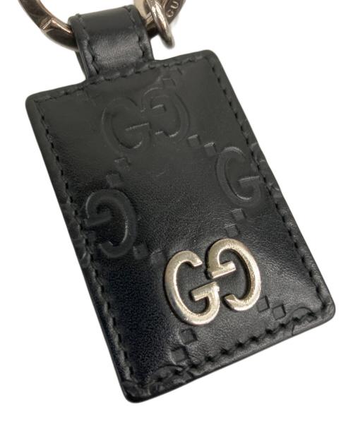 GUCCI（グッチ）GUCCI (グッチ) グッチシマ ドリアンキーリング ブラックの古着・服飾アイテム