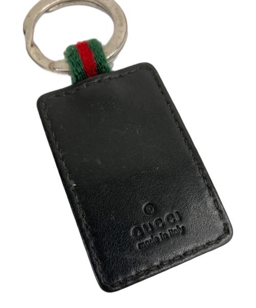 GUCCI（グッチ）GUCCI (グッチ) キーホルダー ブラックの古着・服飾アイテム
