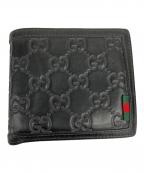 GUCCIグッチ）の古着「2つ折り財布」｜ブラック