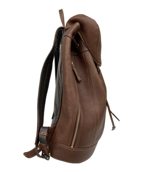 土屋鞄（ツチヤカバン）土屋鞄 (ツチヤカバン) レザーリュック ブラウンの古着・服飾アイテム