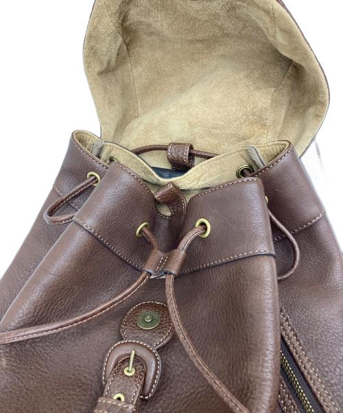 土屋鞄（ツチヤカバン）土屋鞄 (ツチヤカバン) レザーリュック ブラウンの古着・服飾アイテム