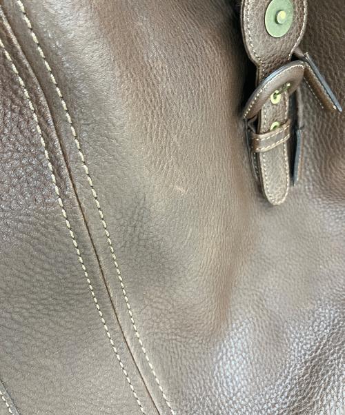 土屋鞄（ツチヤカバン）土屋鞄 (ツチヤカバン) レザーリュック ブラウンの古着・服飾アイテム