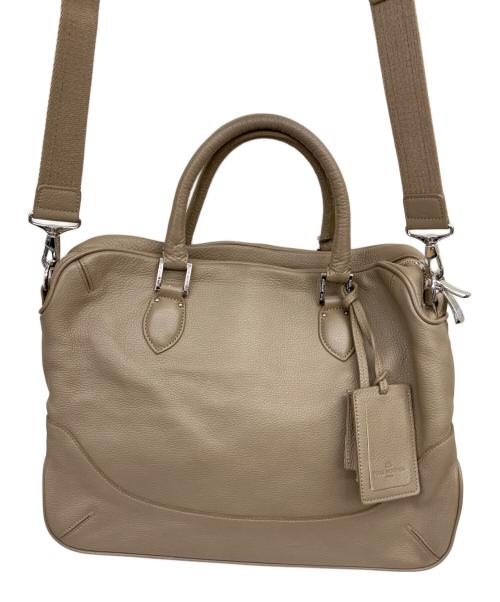 PELLE MORBIDA（ペッレモルビダ）PELLE MORBIDA (ペッレモルビダ) 2WAYバッグ ベージュの古着・服飾アイテム