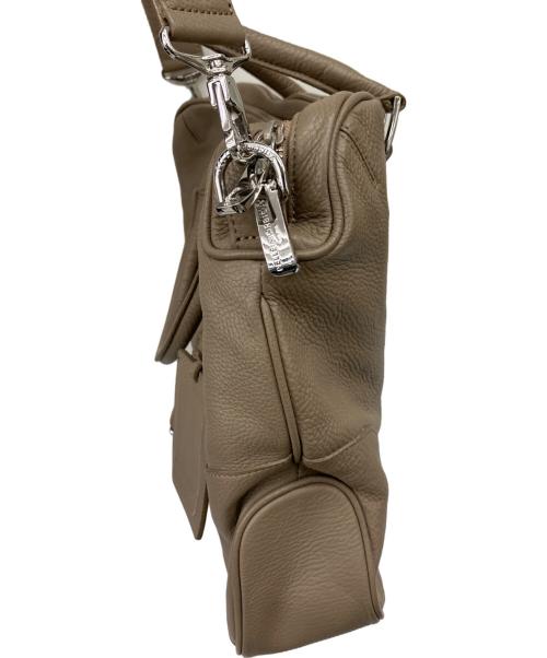 PELLE MORBIDA（ペッレモルビダ）PELLE MORBIDA (ペッレモルビダ) 2WAYバッグ ベージュの古着・服飾アイテム
