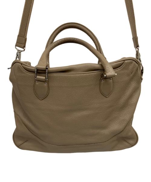 PELLE MORBIDA（ペッレモルビダ）PELLE MORBIDA (ペッレモルビダ) 2WAYバッグ ベージュの古着・服飾アイテム