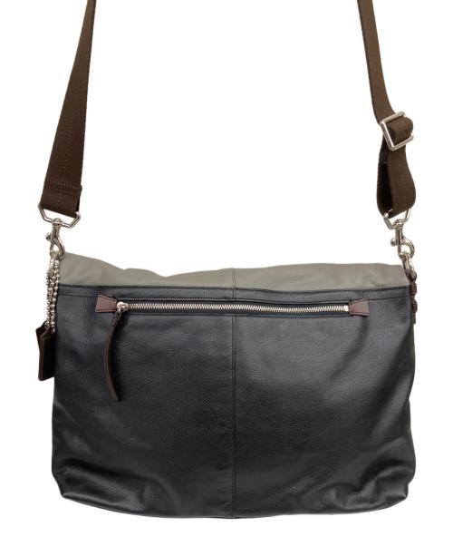 COACH（コーチ）COACH (コーチ) 2WAYバッグ トンプソン グレー×ブラックの古着・服飾アイテム
