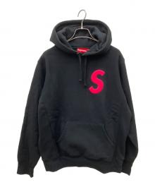 SUPREME（シュプリーム）の古着「S LOGO HOODED SWEATSHIRT」｜ブラック