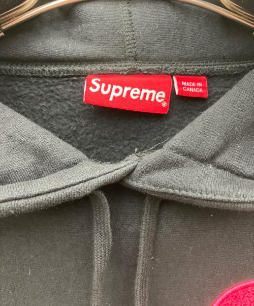SUPREME（シュプリーム）Supreme (シュプリーム) S LOGO HOODED SWEATSHIRT ブラック サイズ:Sの古着・服飾アイテム